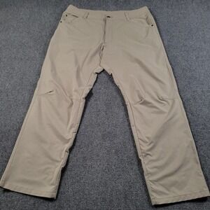 Killik Pants Mens 38 Khaki Ripstop Lightweight Hiking Straight Leg Tech YMP9477